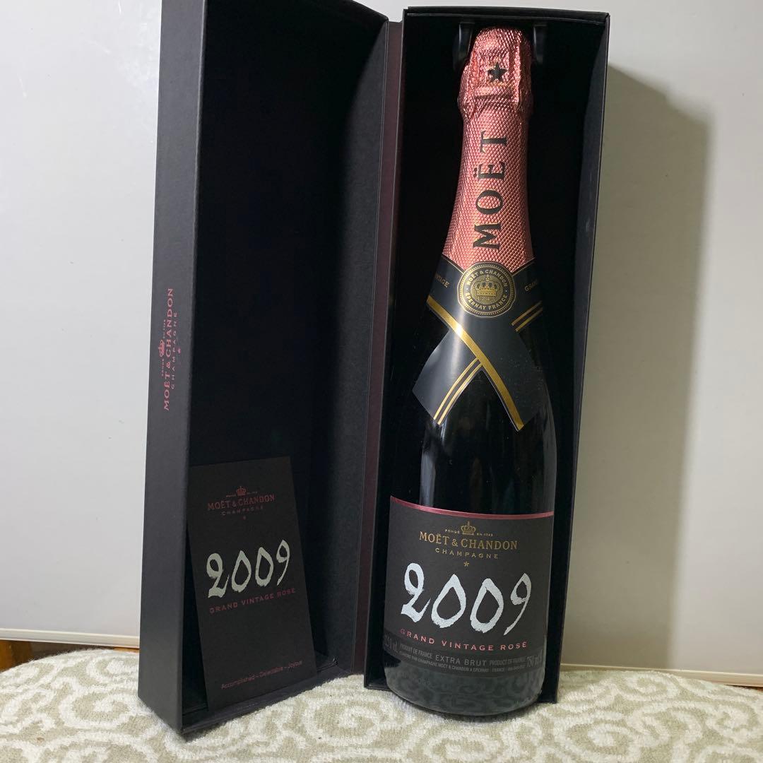 新品未開封　モエ・エシャドン グラン・ヴィンテージ・ロゼ2009　専用箱入り