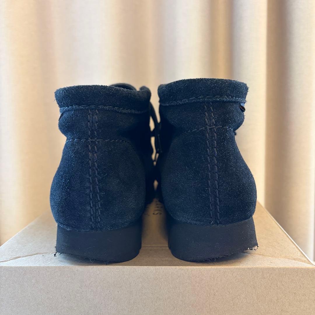 クラークス CLARKS ワラビーGTX 26cm UK8 ゴアテックス 黒