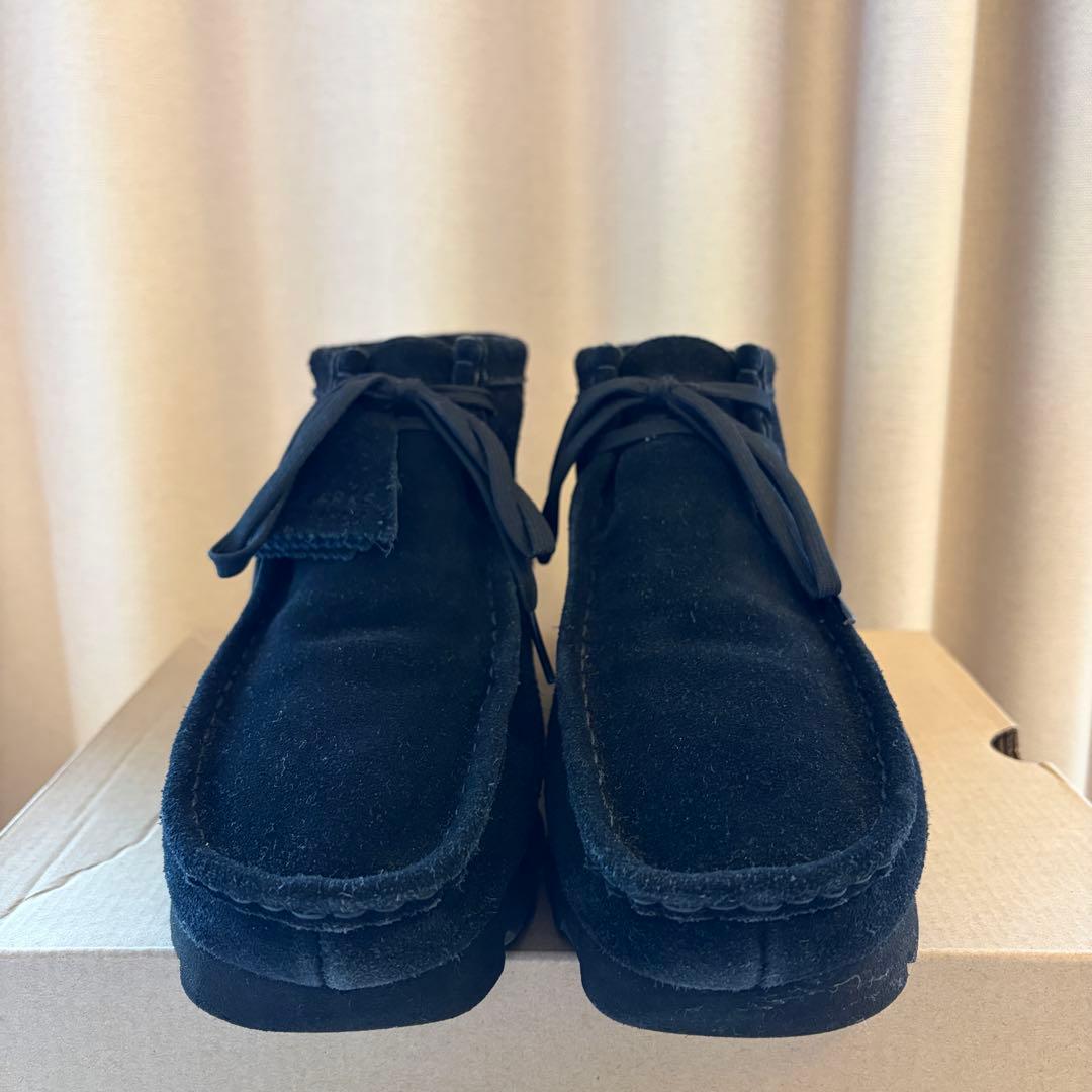 クラークス CLARKS ワラビーGTX 26cm UK8 ゴアテックス 黒