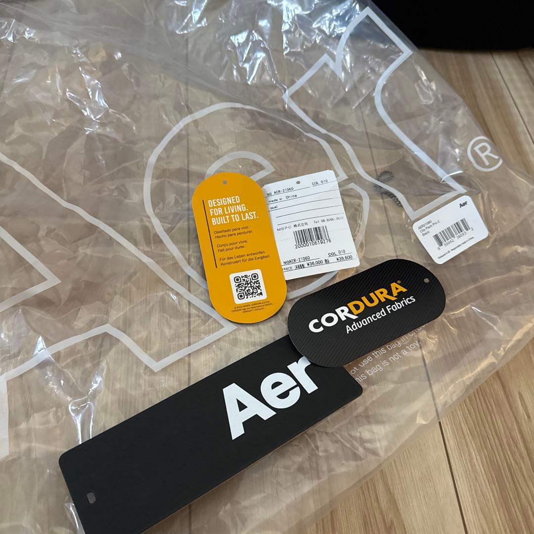 Aer City Pack Pro 2 (Black バリスティックナイロン)