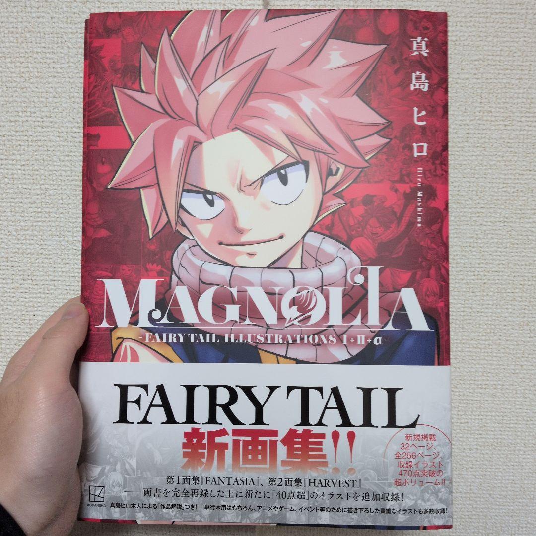 MAGNOLIA FAIRY TAIL イラスト集　画集　真島ヒロ　マガジン絶版
