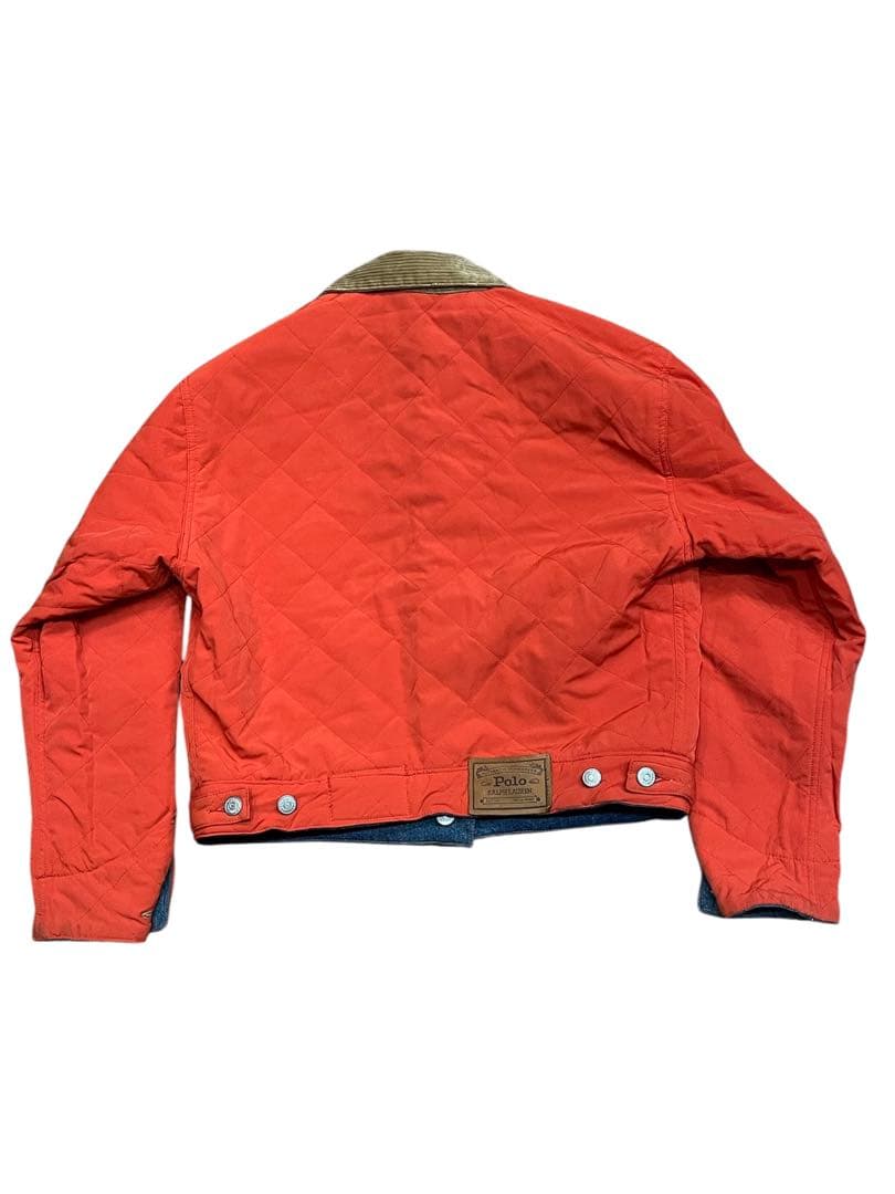 ポロカントリー　レア！リバーシブルデニムジャケット　レディース　ラルフローレン