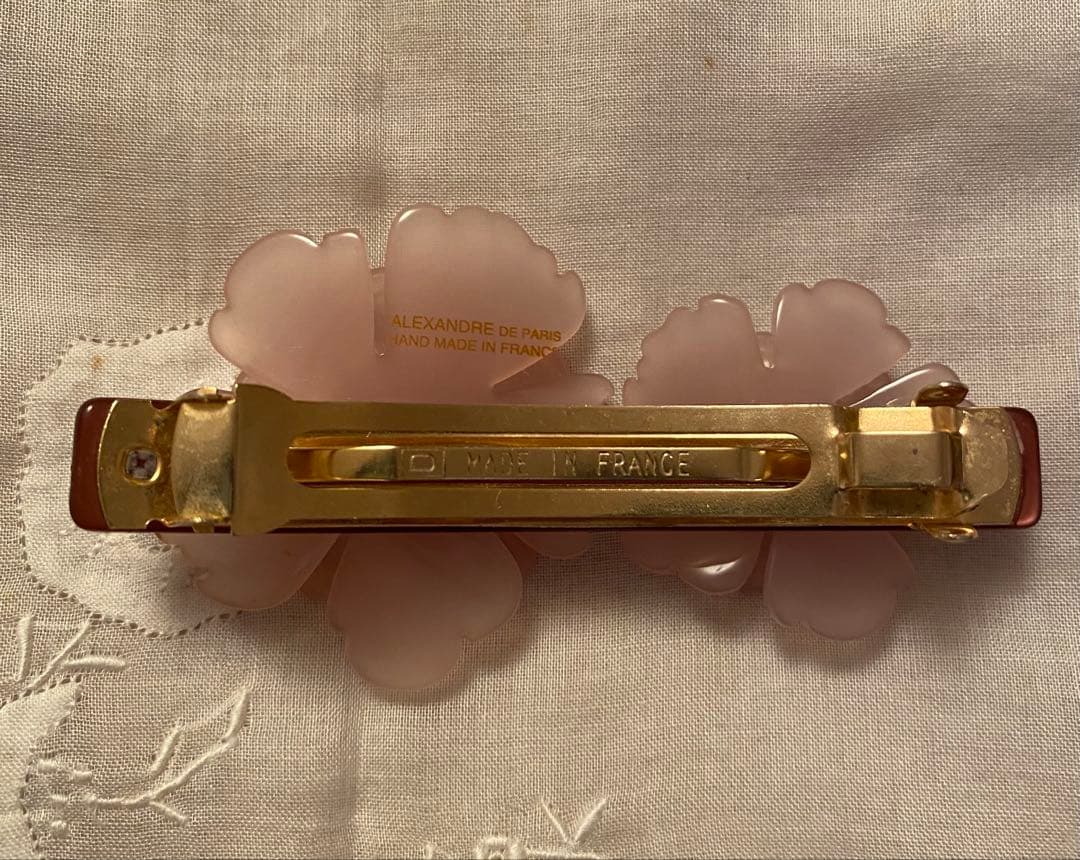 新品未使用品　アレクサンドルドゥパリ☆バレッタ、ヘアクリップ