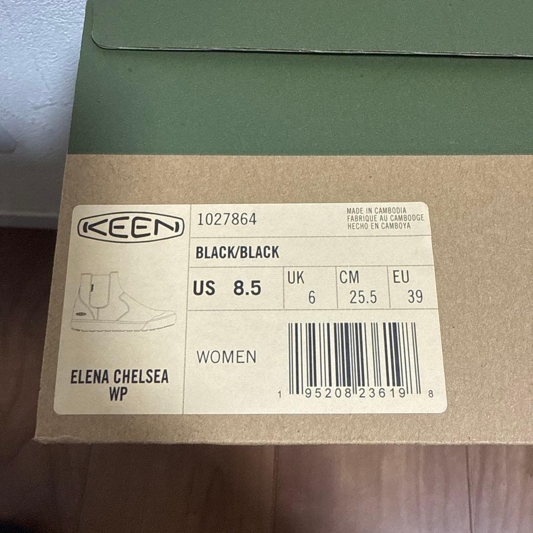 KEEN　ELENA CHELSEA　サイドゴアブーツ　エレナ　25.5㎝