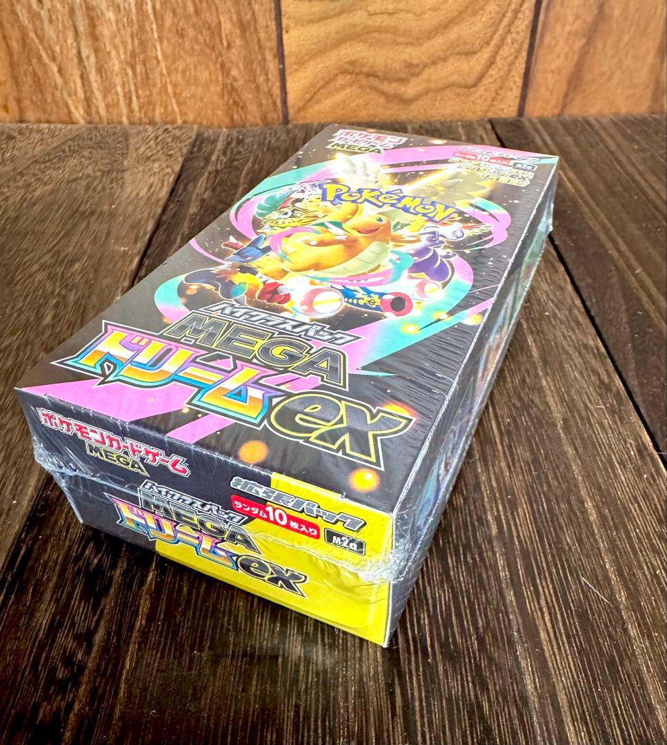 ポケモンカードゲーム MEGAドリームEX 未開封シュリンク付き1BOX