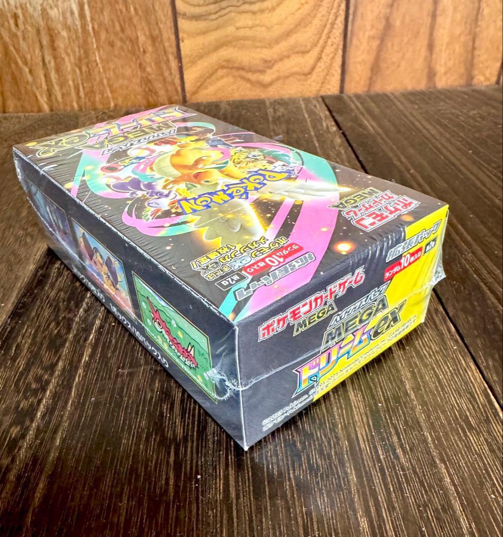 ポケモンカードゲーム MEGAドリームEX 未開封シュリンク付き1BOX