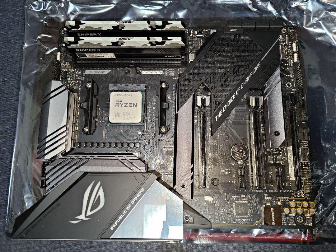 【動作確認済】Ryzen 9 3950X / X570-F / メモリ32GB