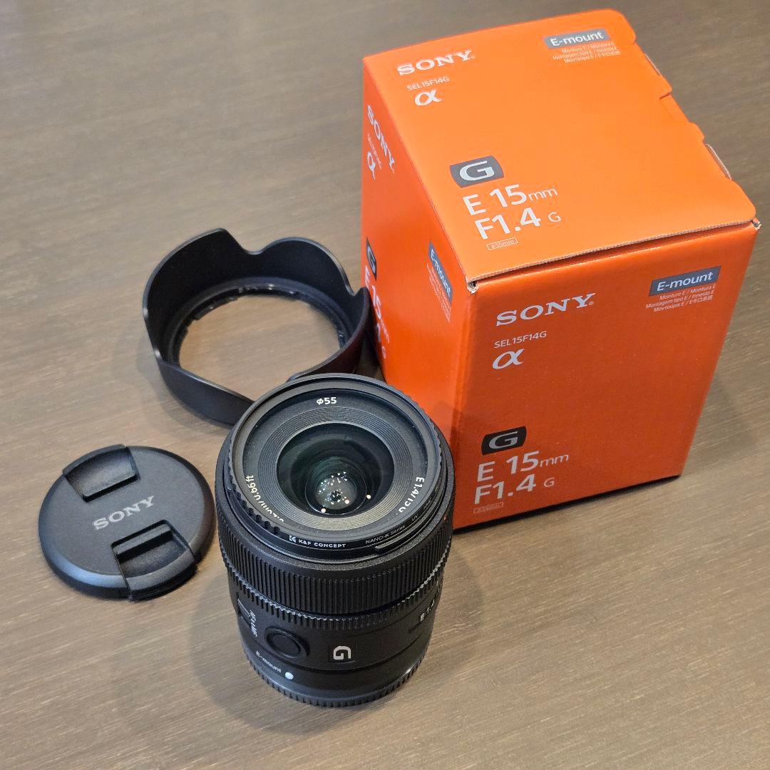 SONY SEL15F14G E 15mm F1.4 G レンズ