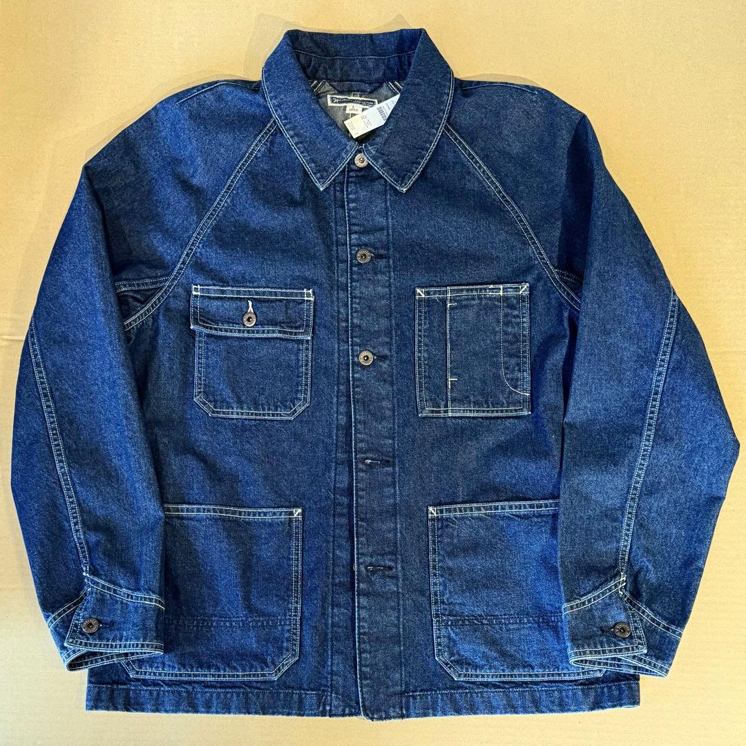 ウォレス＆バーンズ デニムカバーオールワークジャケットL ラグラン’25年