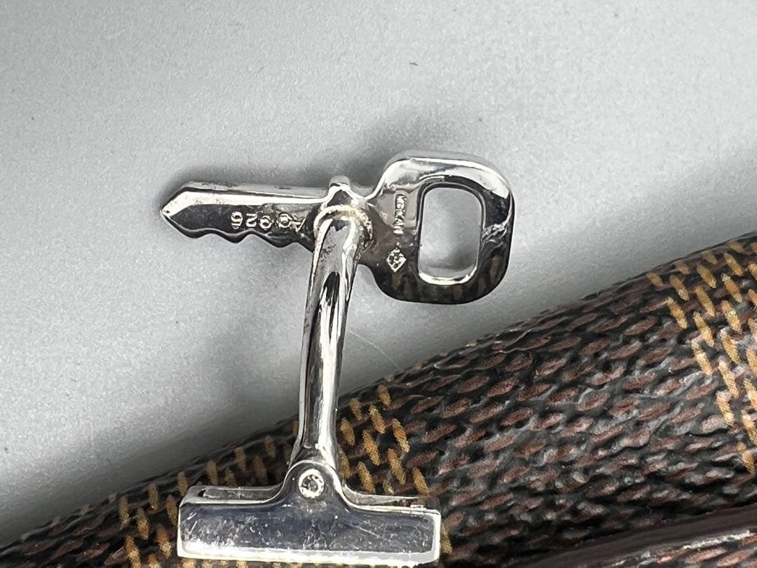 VUITTON ルイヴィトン カデナキーカフス シルバー925 ケース付