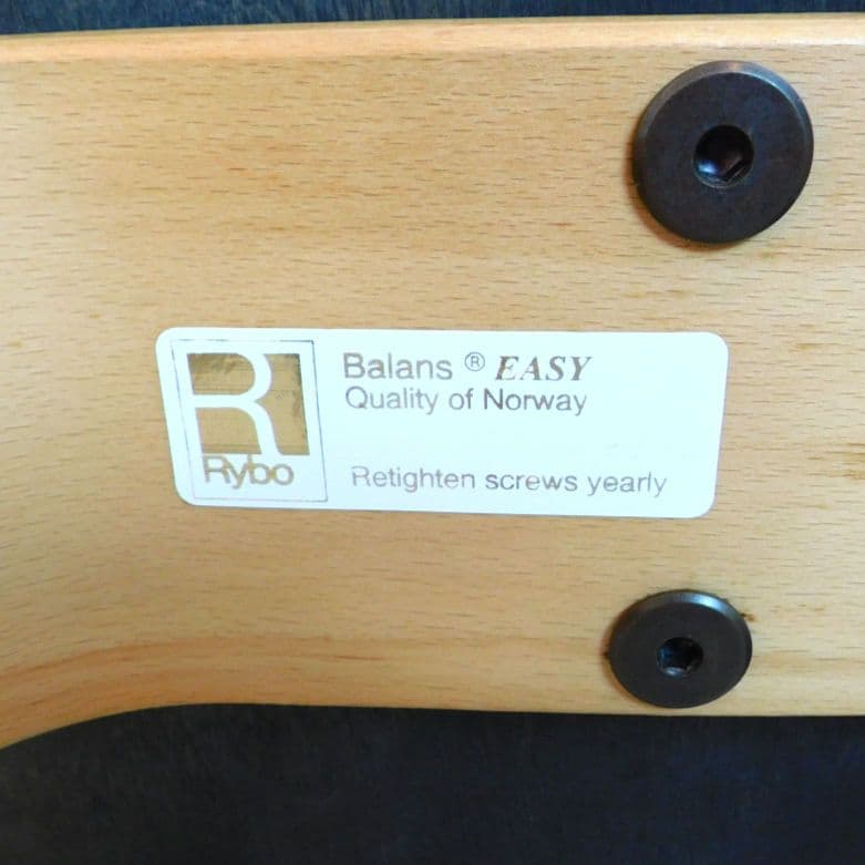 Rybo リボ社 バランスイージー バランスチェア スカルブルー 姿勢矯正 椅子