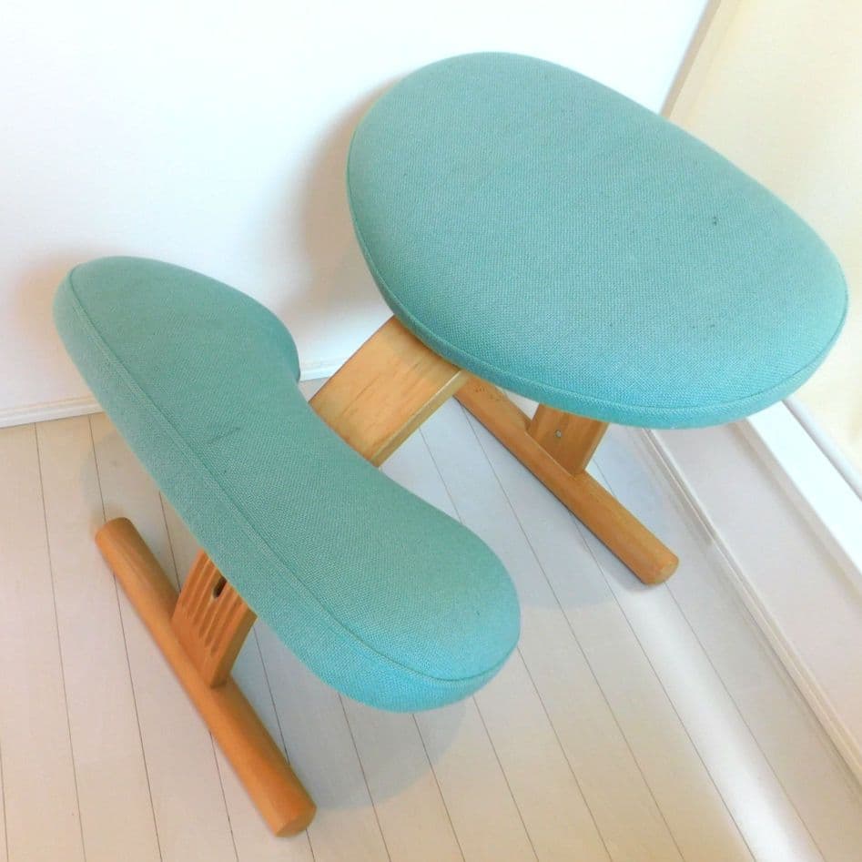 Rybo リボ社 バランスイージー バランスチェア スカルブルー 姿勢矯正 椅子