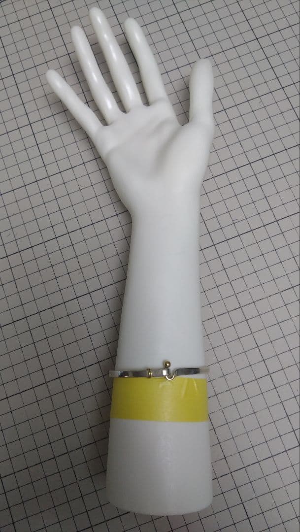 Tiffany&Co. フック＆アイ バングル ＃18 Ag750 K18YG