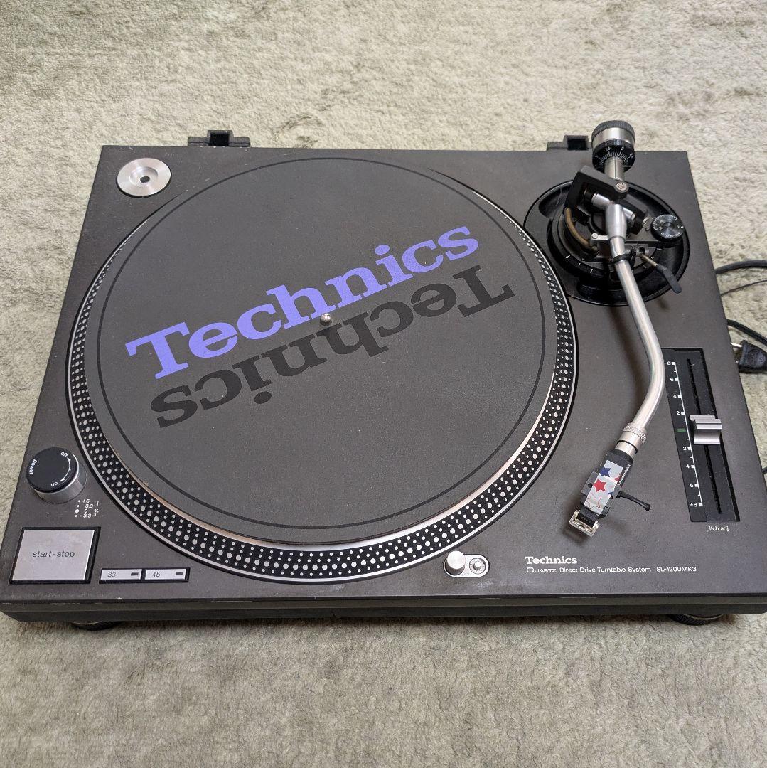 Technics SL-1200 MK3 ターンテーブル 動作確認済