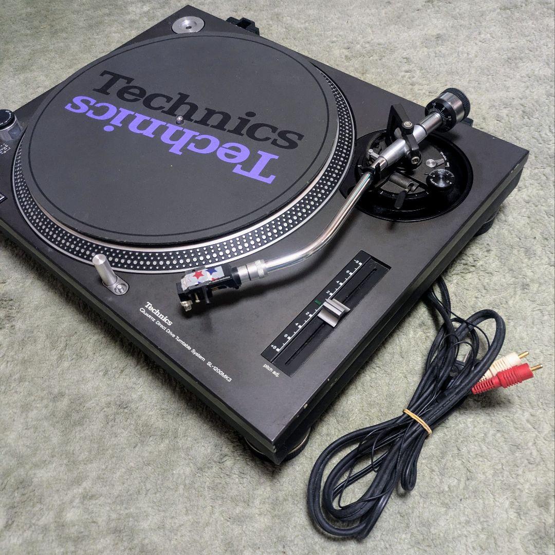 Technics SL-1200 MK3 ターンテーブル 動作確認済