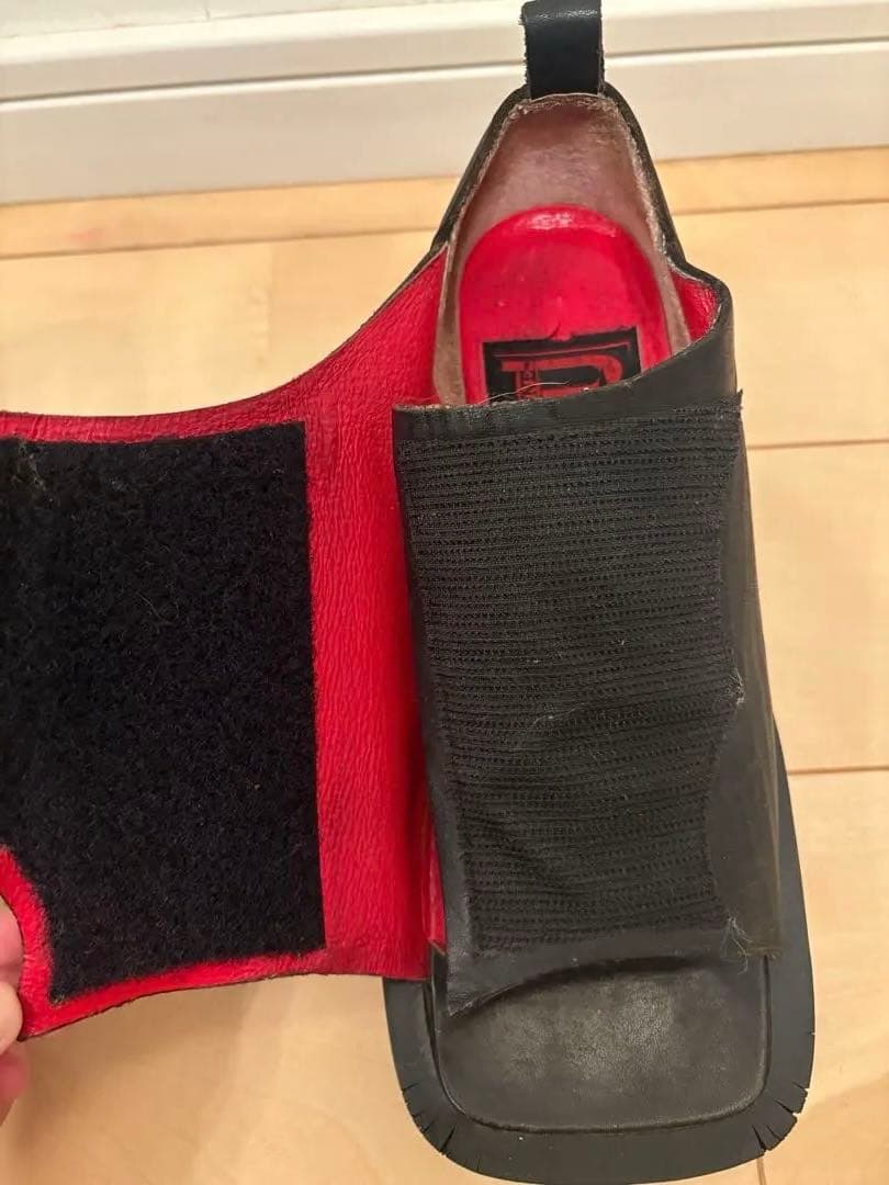 【希少】B-ZONE Nobuyuki Tamura変形厚底サンダル黒