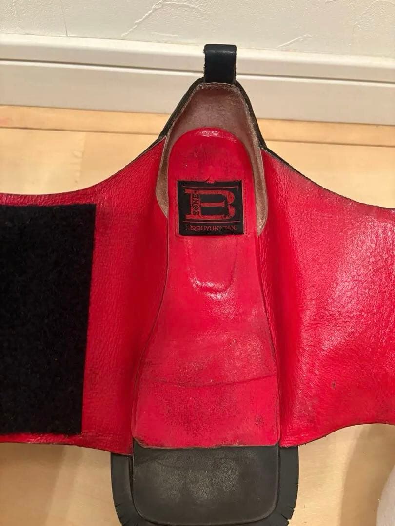 【希少】B-ZONE Nobuyuki Tamura変形厚底サンダル黒