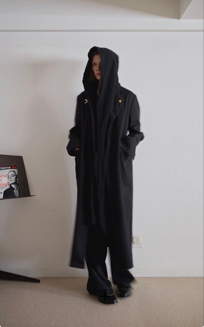 SUNSEA 30th 第七のストール　ブラック　サンシー　ストール　マフラー