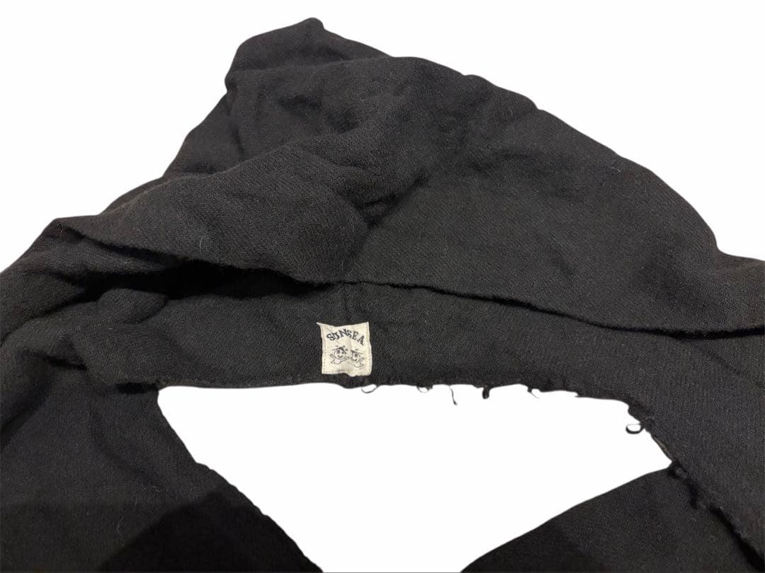 SUNSEA 30th 第七のストール　ブラック　サンシー　ストール　マフラー