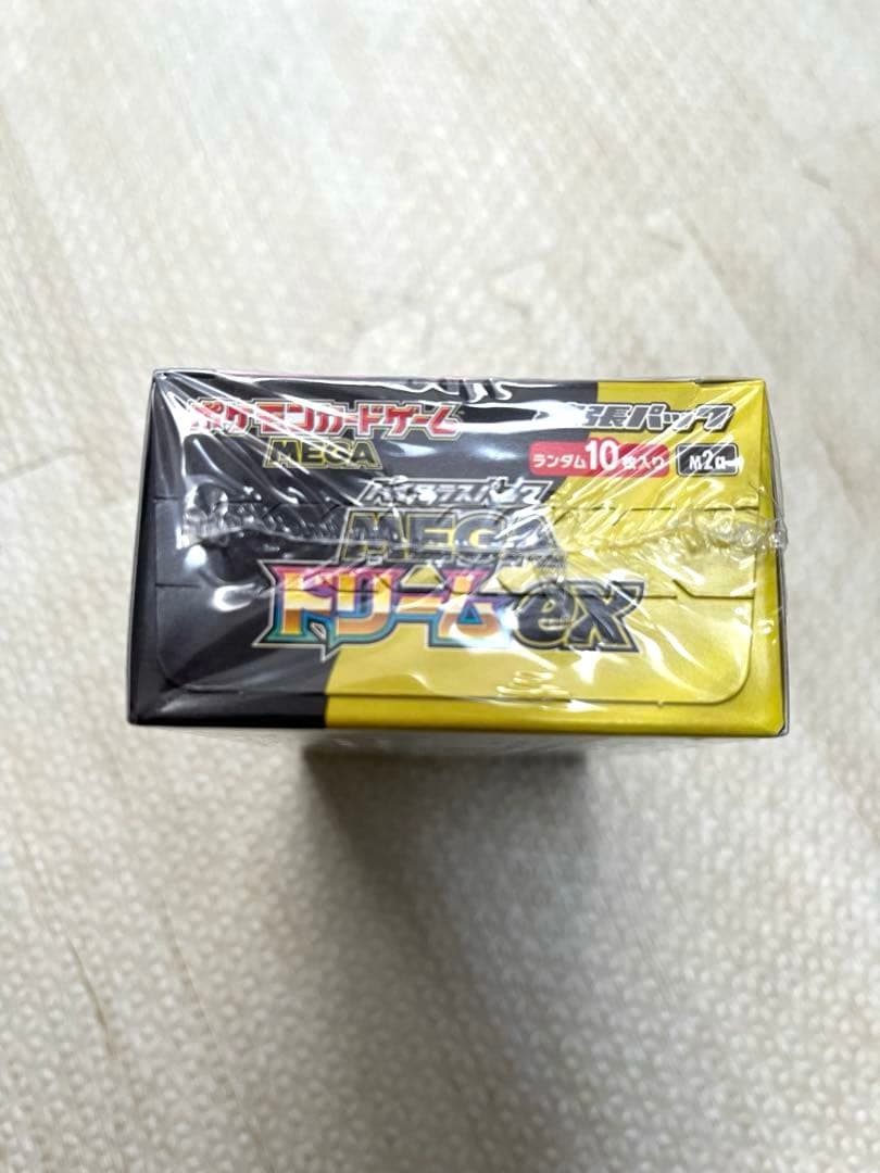 シュリンクつき　ポケモンカードゲーム MEGA ドリームEX 1BOX