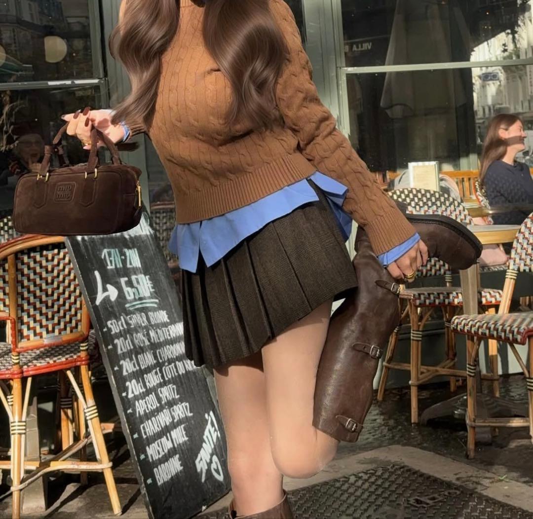 【THETOE】Oranien Pleats Skirt