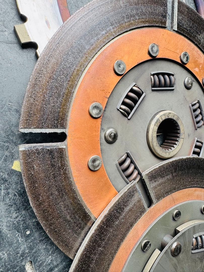 OS技研ツインプレート RB25 RB26 L型 VQ35パーツ 215mm