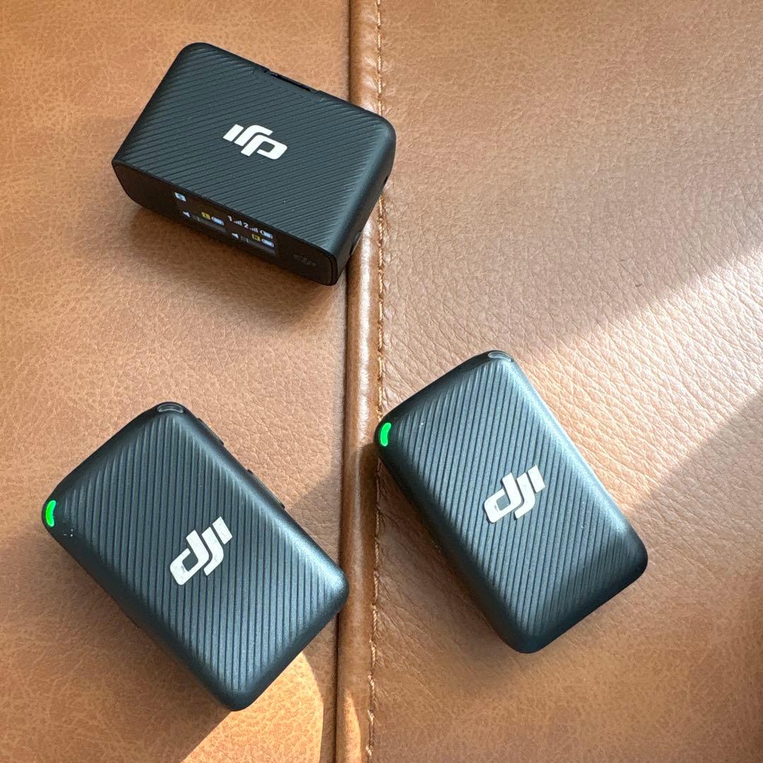 DJI MIC ワイヤレスマイク (欠品部品あり)