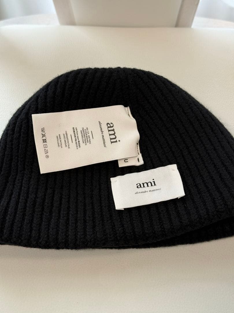 【美品】ami paris ニット帽