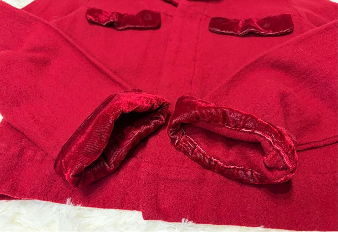 【値下げ可能】トリココムデギャルソン ヴィンテージ ジャケット レッド ウール