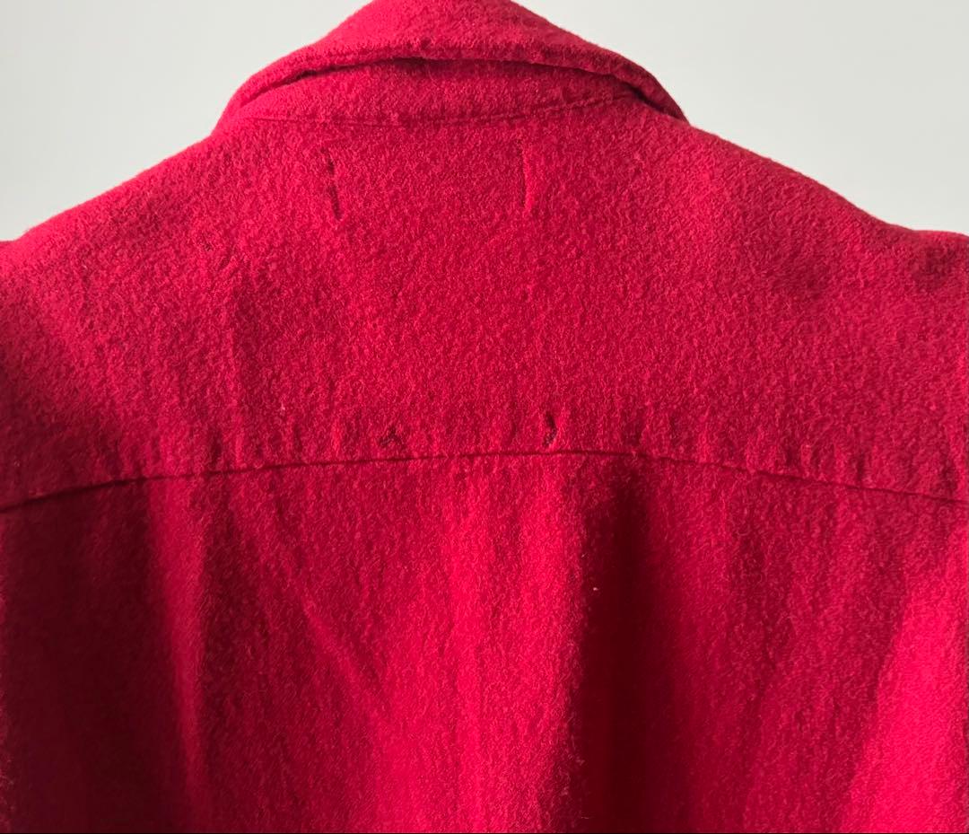 【値下げ可能】トリココムデギャルソン ヴィンテージ ジャケット レッド ウール