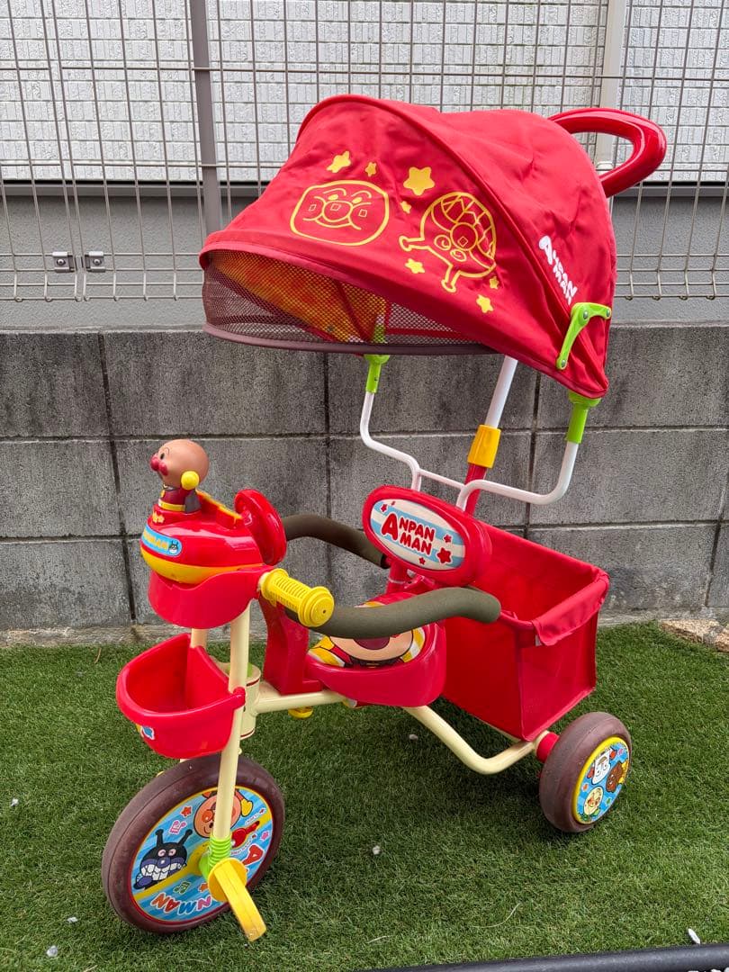 ジョイパレット それいけ! アンパンマンデラックスII レッド 三輪車