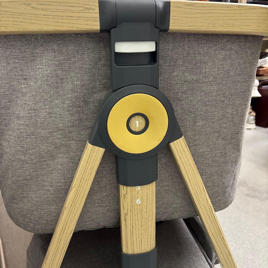 HZDMJ折りたたみ式ベビーベッド グレー