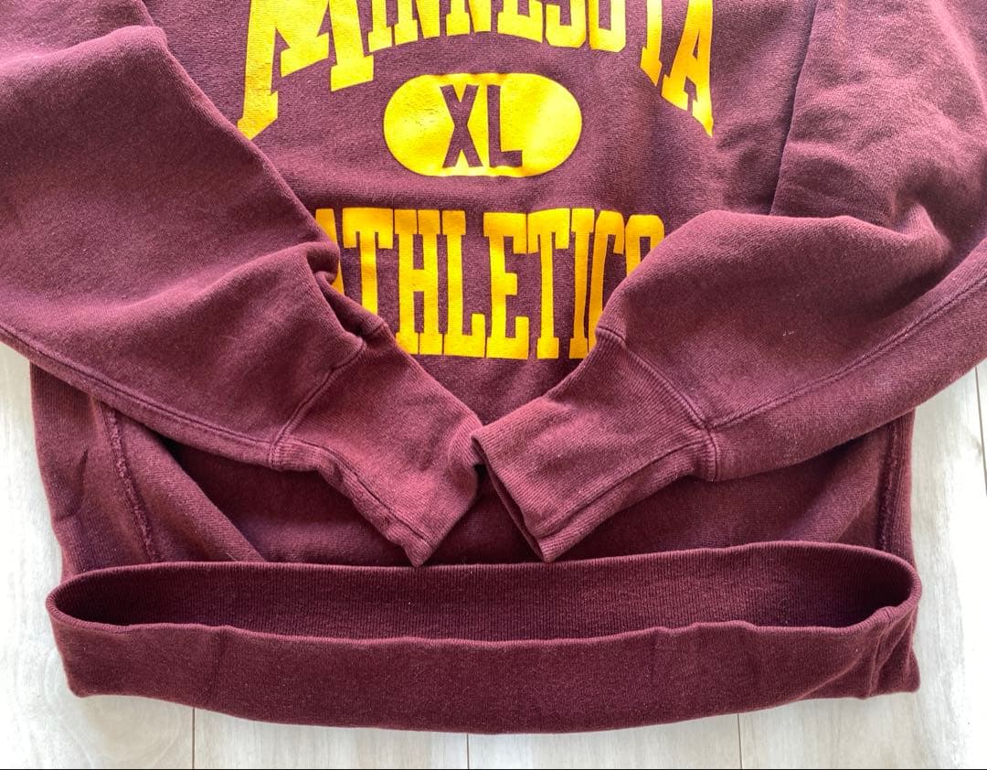 90'sチャンピオン リバースウィーブ ミネソタ大学 USA製 3段ロゴ