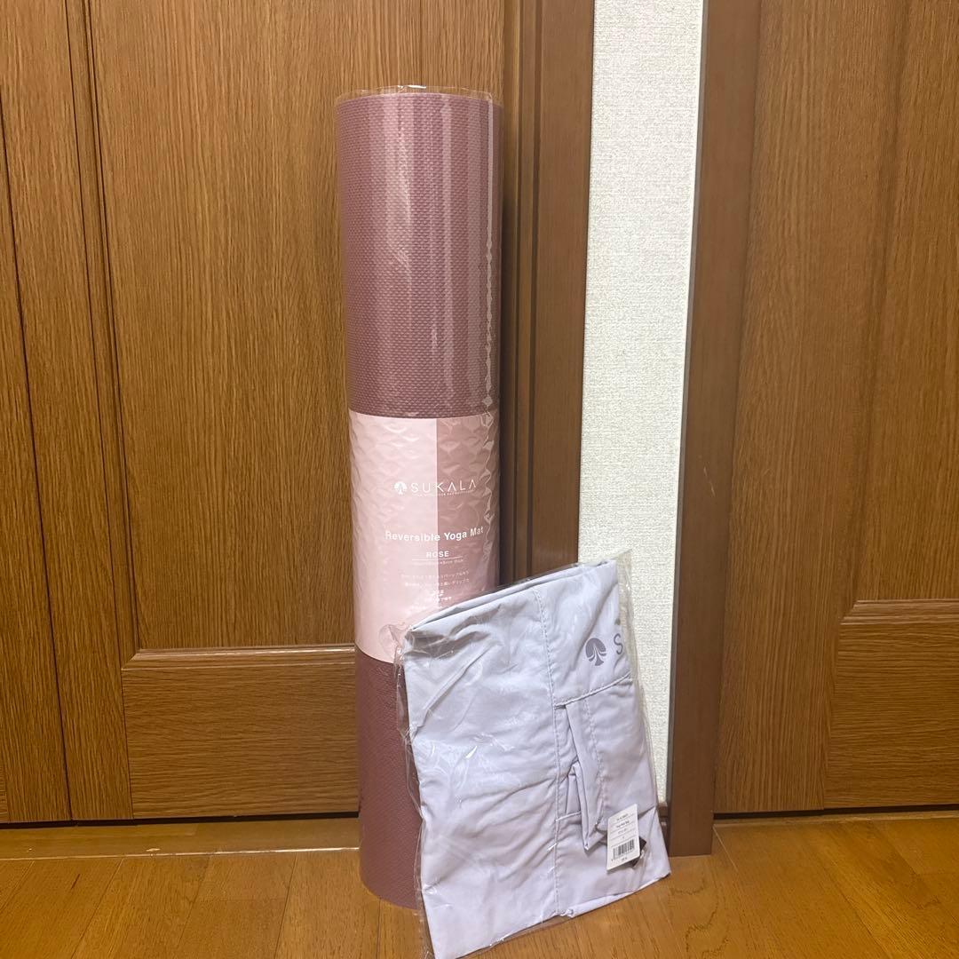 SUKALA リバーシブル ヨガマット6mm+ Yogi Mat Bag