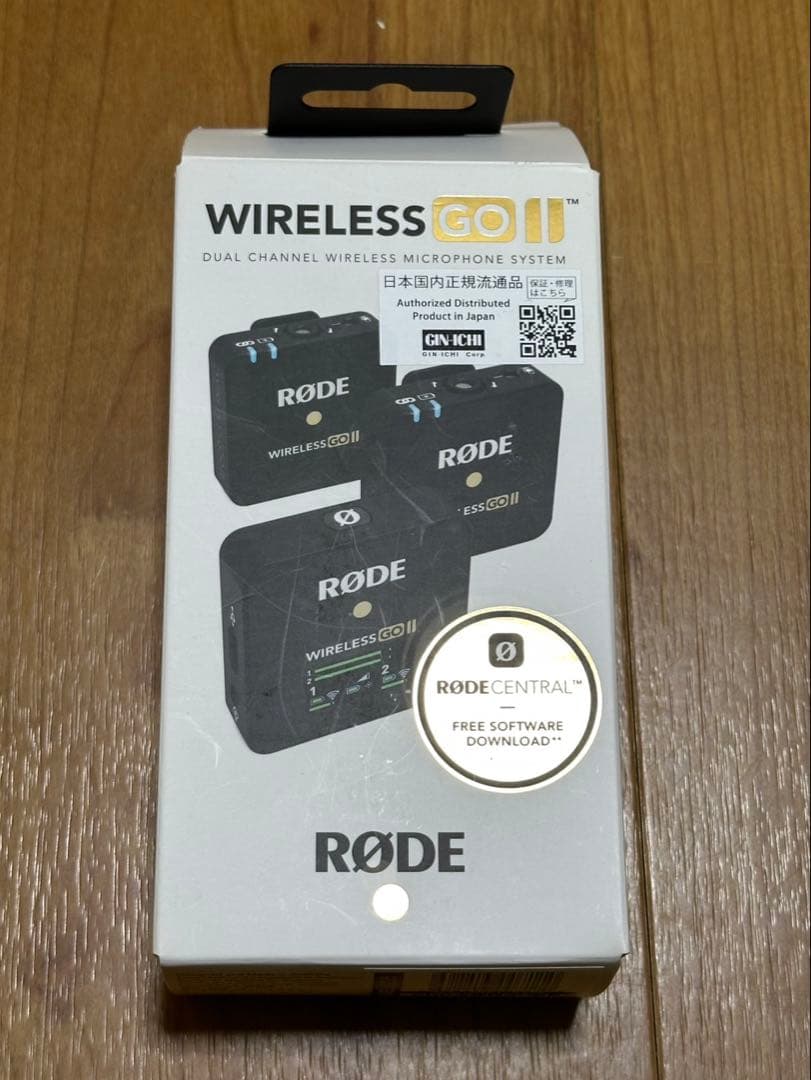 RØDE WIRELESS GO II ワイヤレスマイスシステム
