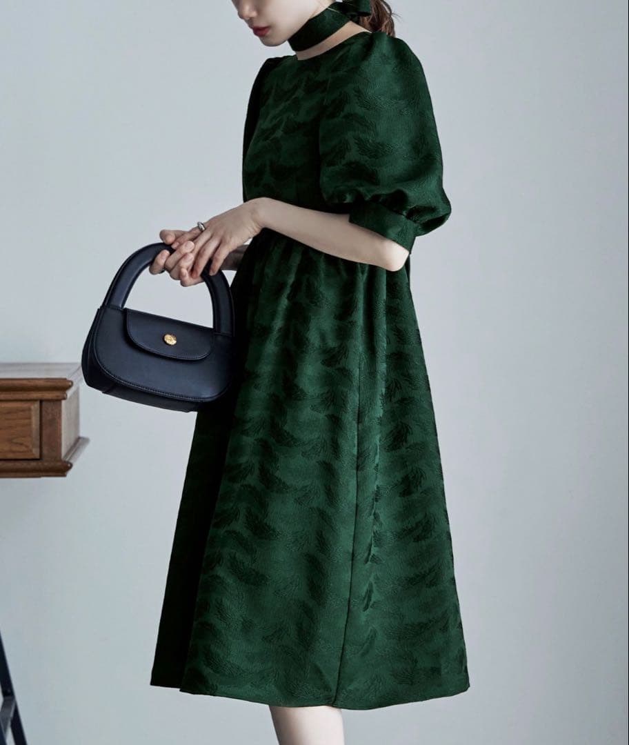 【週末SALE♡】etoll. パフスリーブドレス