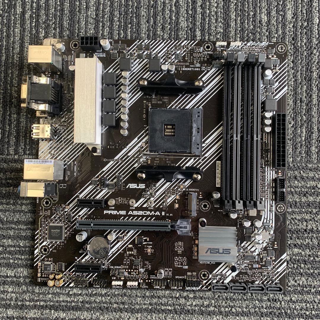 ASUS PRIME A520M-A II マザーボード