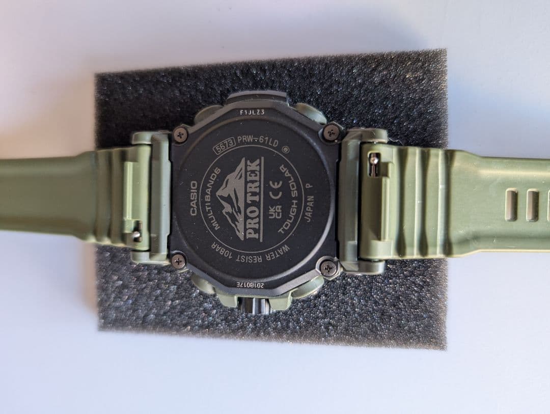 PRO TREK PRW-61 オリーブグリーン腕時計