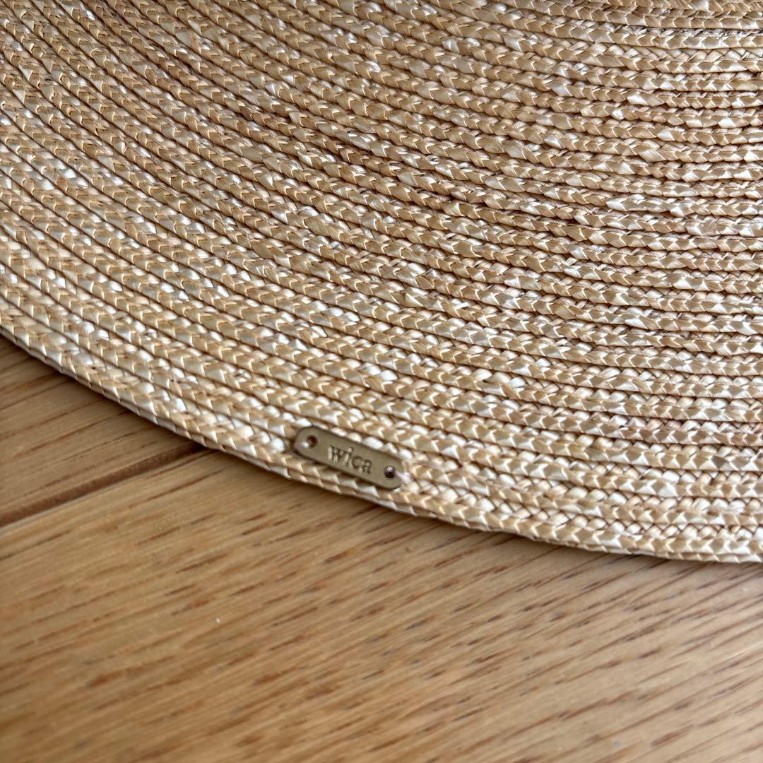 極美品！wicagrocery ウィカグロサリー　round brim flat