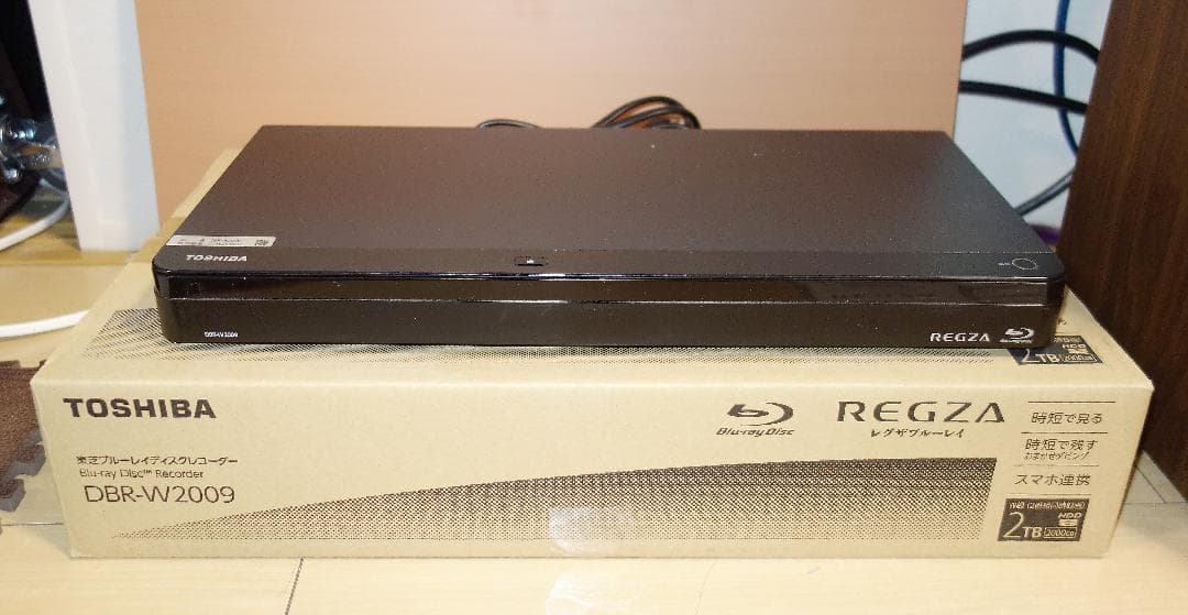 【6TB超大容量】東芝 REGZA BDレコーダー DBR-W2009改