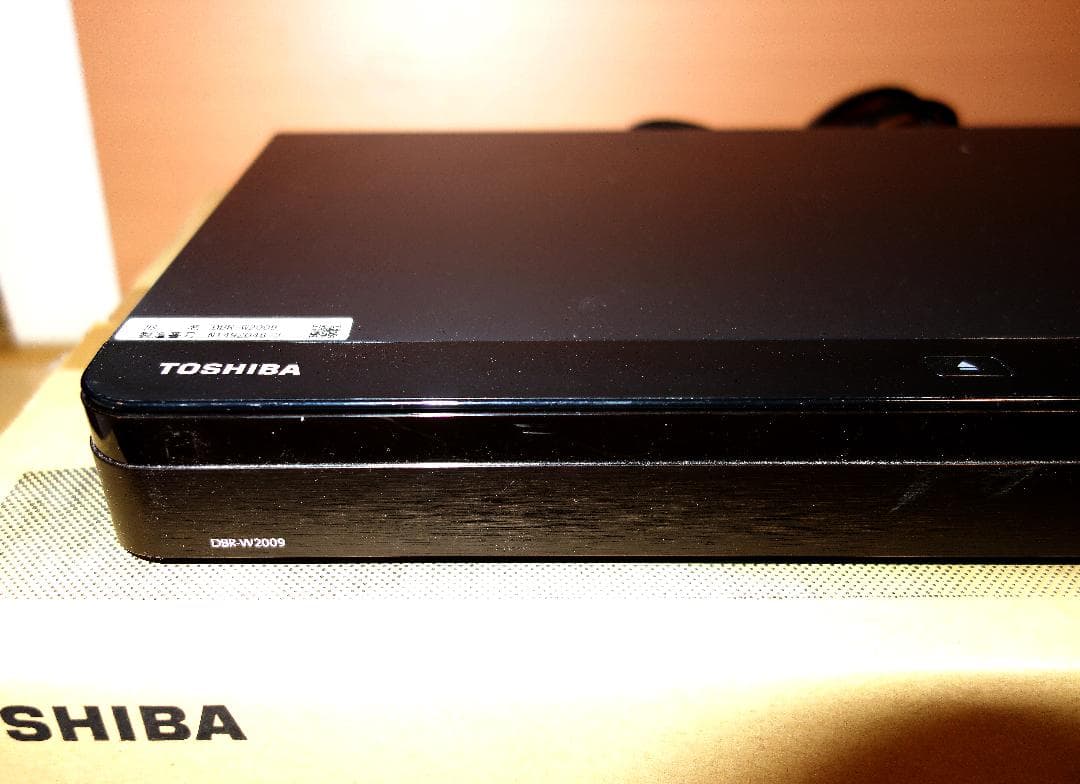【6TB超大容量】東芝 REGZA BDレコーダー DBR-W2009改