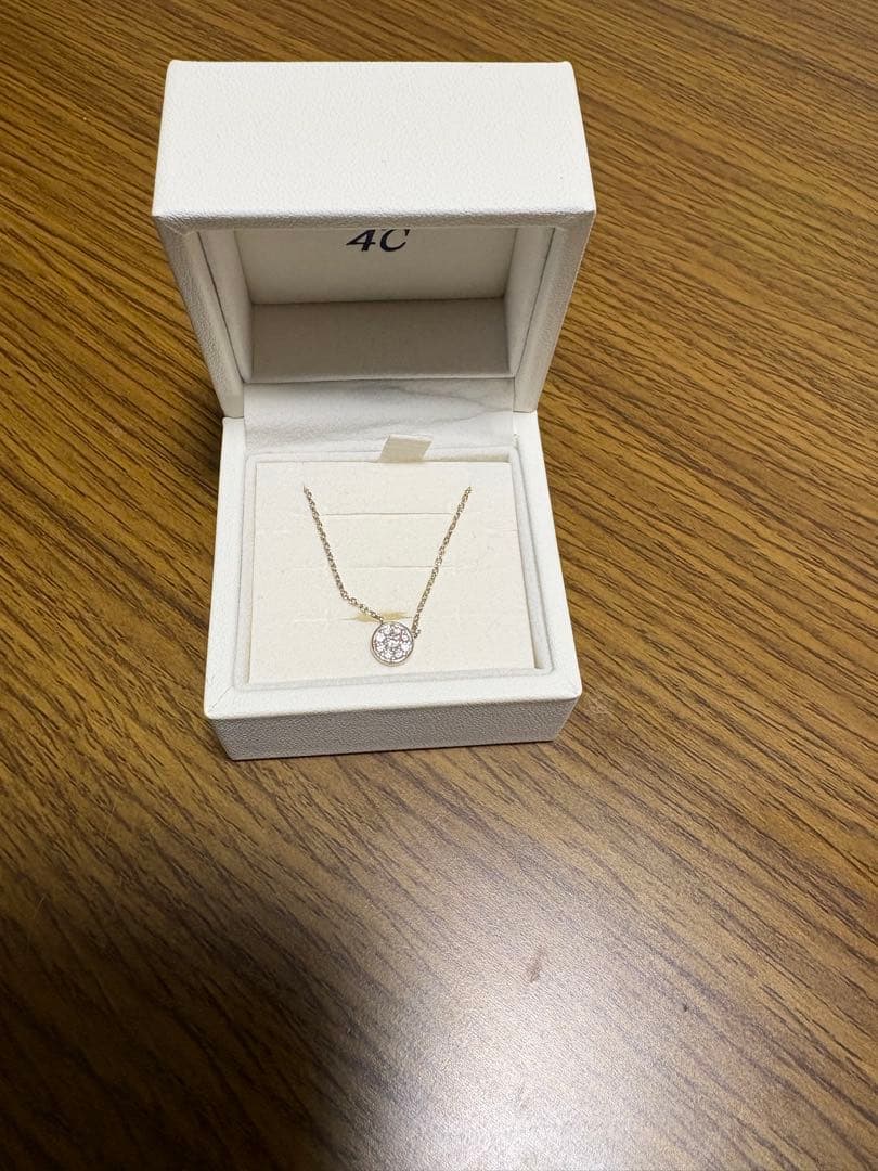 4°C シルバー ネックレス