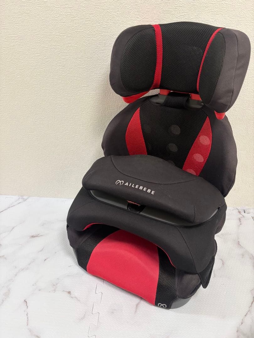 エールベベ・サラット　3ステップクワトロST ジュニアシート　インパクトシールド