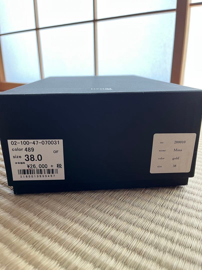 エストネーションスクエアトゥフラットシューズCLANE