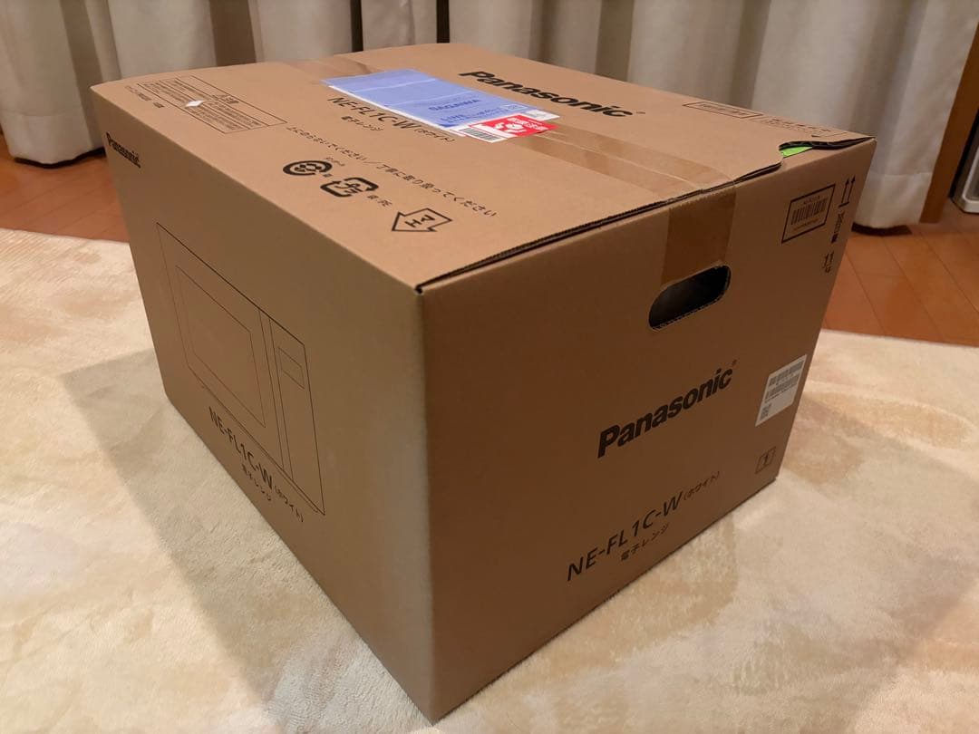 【新品・未開封】パナソニック NE-FL1C-W 単機能レンジ 22L ホワイト