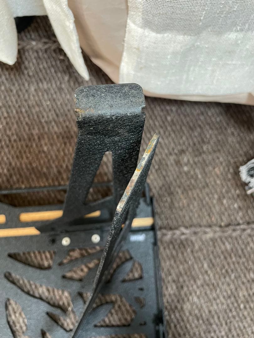 最終値下げ ワンハンドカフェテーブル（ノーマルサイズブラック）ネイチャートーンズ