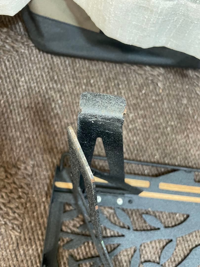 最終値下げ ワンハンドカフェテーブル（ノーマルサイズブラック）ネイチャートーンズ