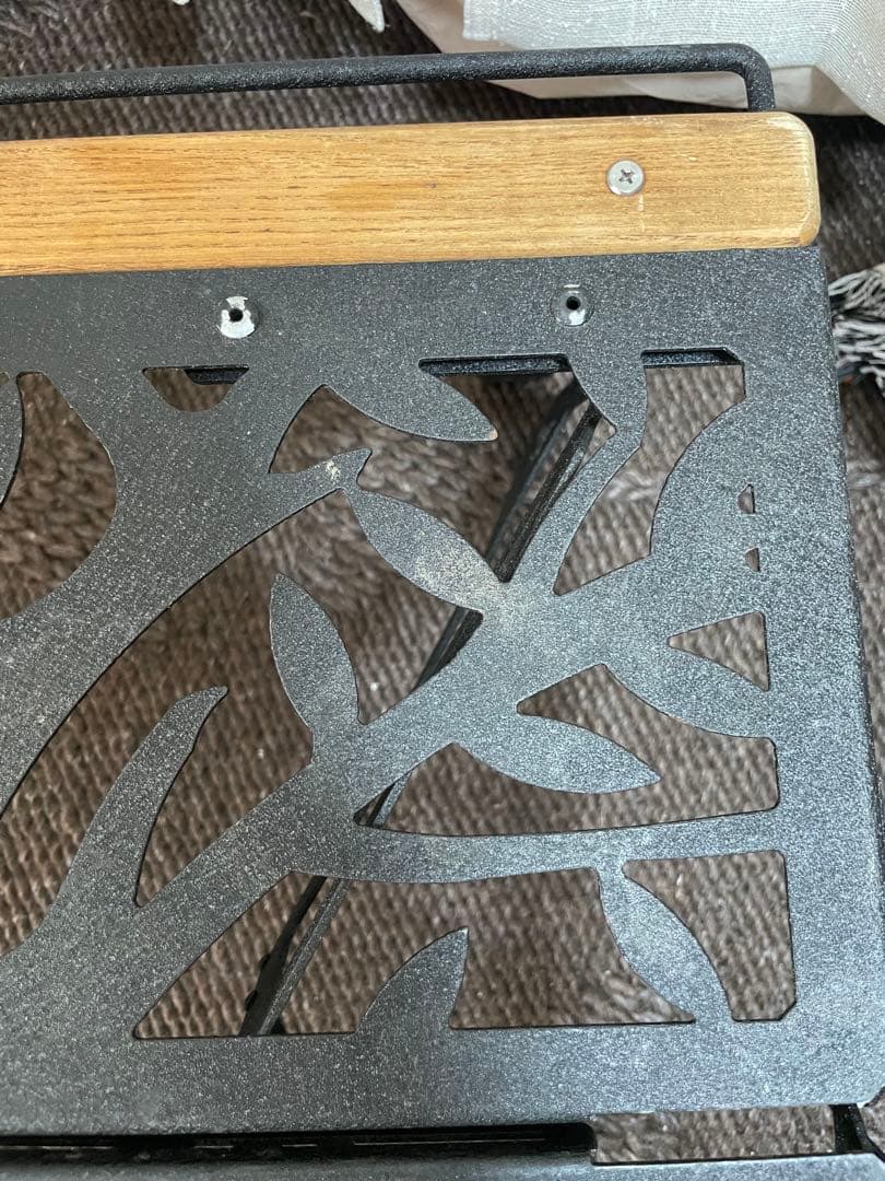 最終値下げ ワンハンドカフェテーブル（ノーマルサイズブラック）ネイチャートーンズ