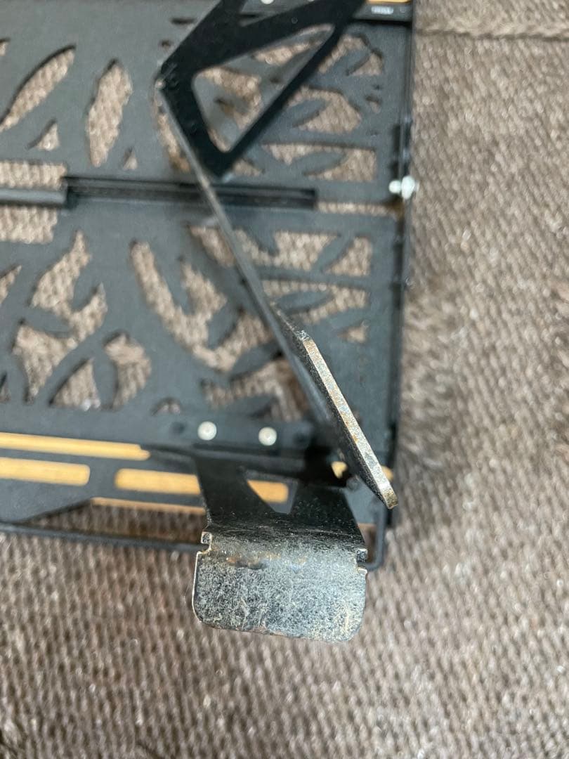 最終値下げ ワンハンドカフェテーブル（ノーマルサイズブラック）ネイチャートーンズ