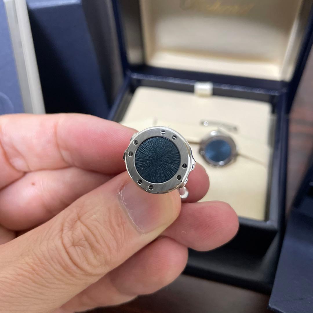 ほぼ未使用　ショパール　アルパインイーグル　カフリンクス